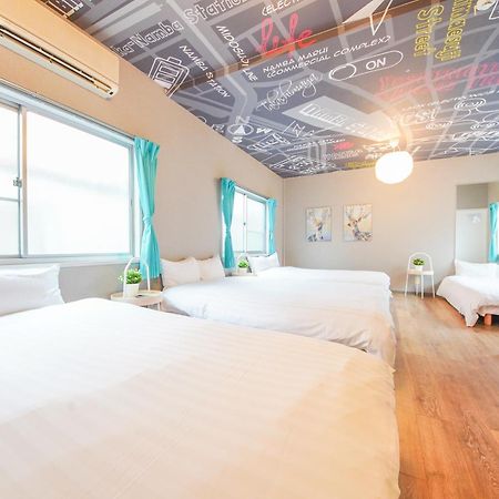 Apartamento Sanacion Namba 難波千日前の5Ldk120平米 駅徒歩2分 広々バルコニーでバーベキューも可能 Osaka Exterior foto