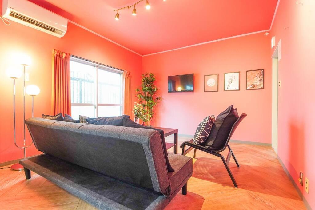 Apartamento Sanacion Namba 難波千日前の5Ldk120平米 駅徒歩2分 広々バルコニーでバーベキューも可能 Osaka Exterior foto